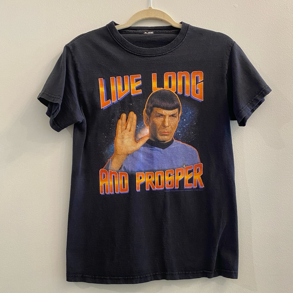 Vintage Star Trek T-shirt “Live Long and Prosper” 🖖🏻